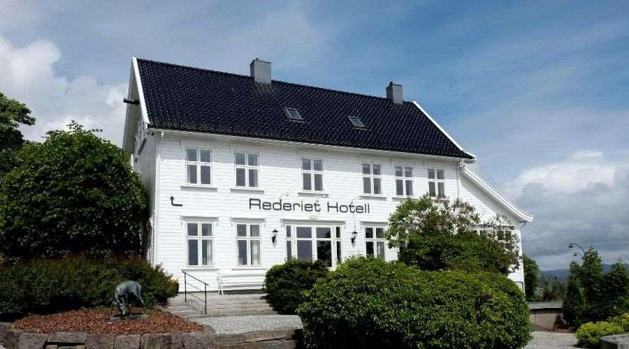 Rederiet Hotel Farsund Esterno foto
